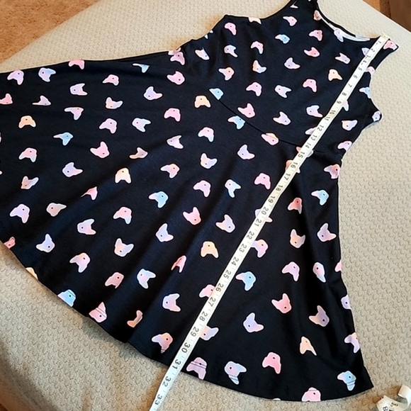 NWOT Skater Dress w/ Rainbow Pup Print - Picture 4 of 9